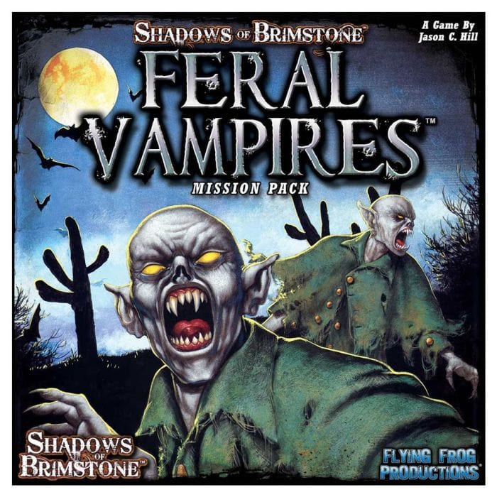 Flying Frog Productions Shadows of Brimstone: Mission Pack: Feral Vampires - Lost City Toys