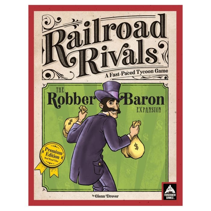 Forbidden Games Board Games Forbidden Games Railroad Rivals: Robber Baron Premium Expansion