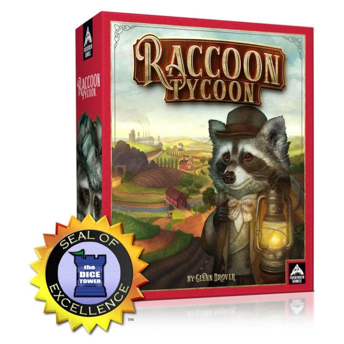 Forbidden Games Raccoon Tycoon Standard Edition - Lost City Toys