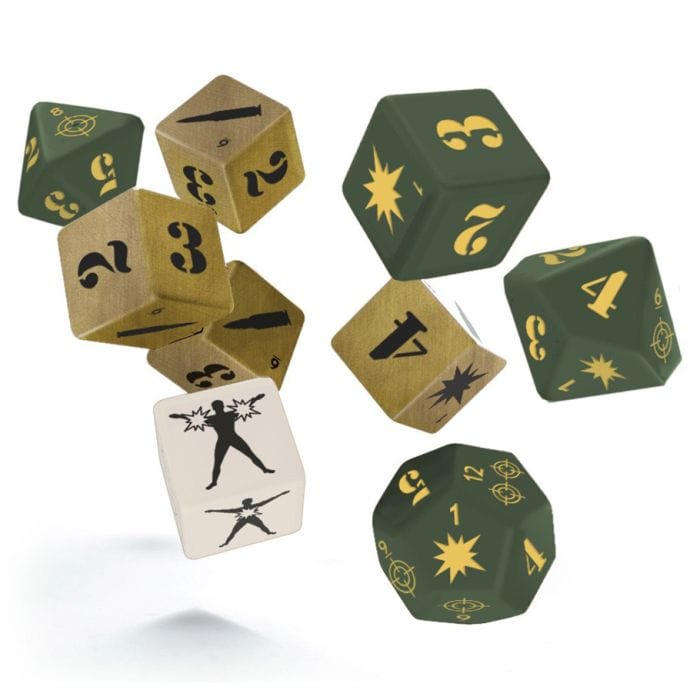 Free League Publishing Twilight 2000 RPG: Dice Set - Lost City Toys