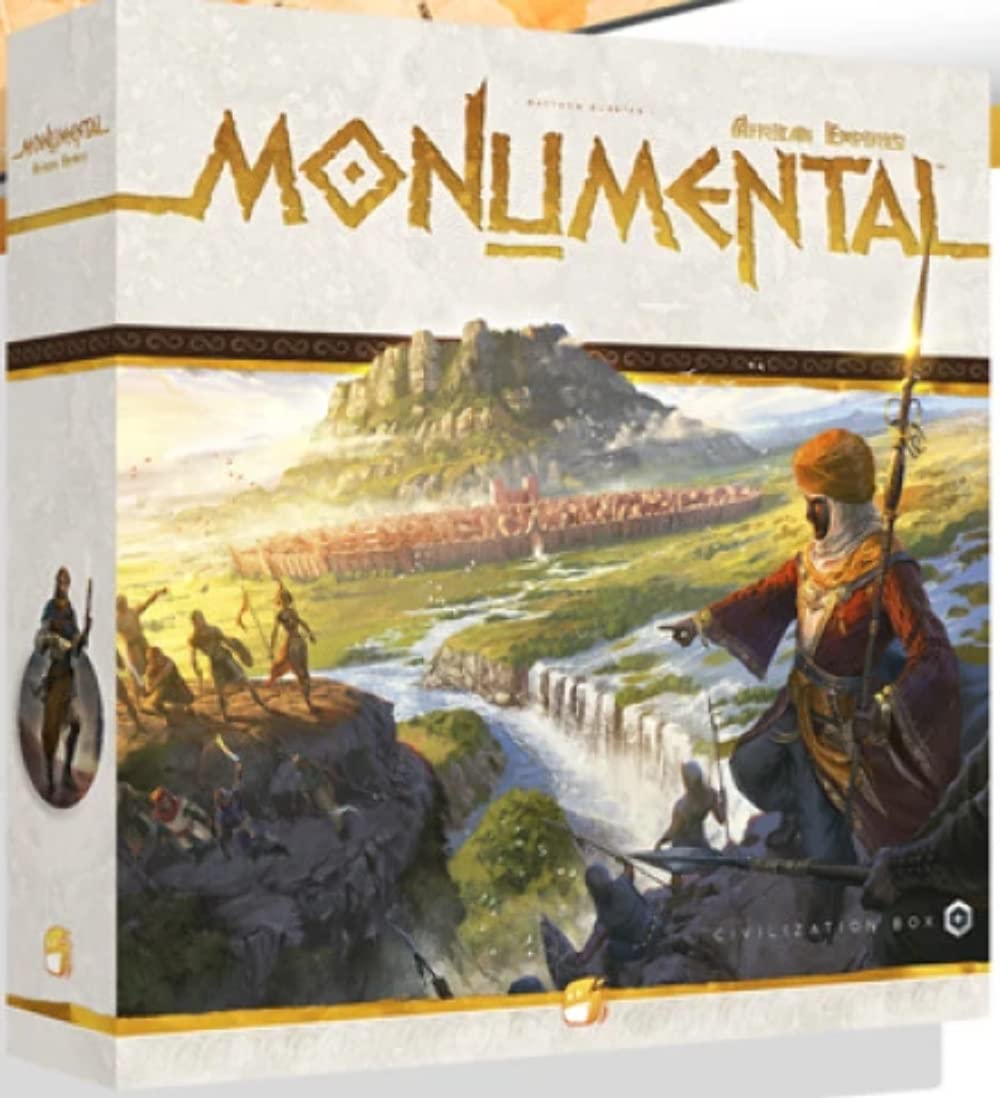 Funforge Monumental: African Empire Expansion - Lost City Toys