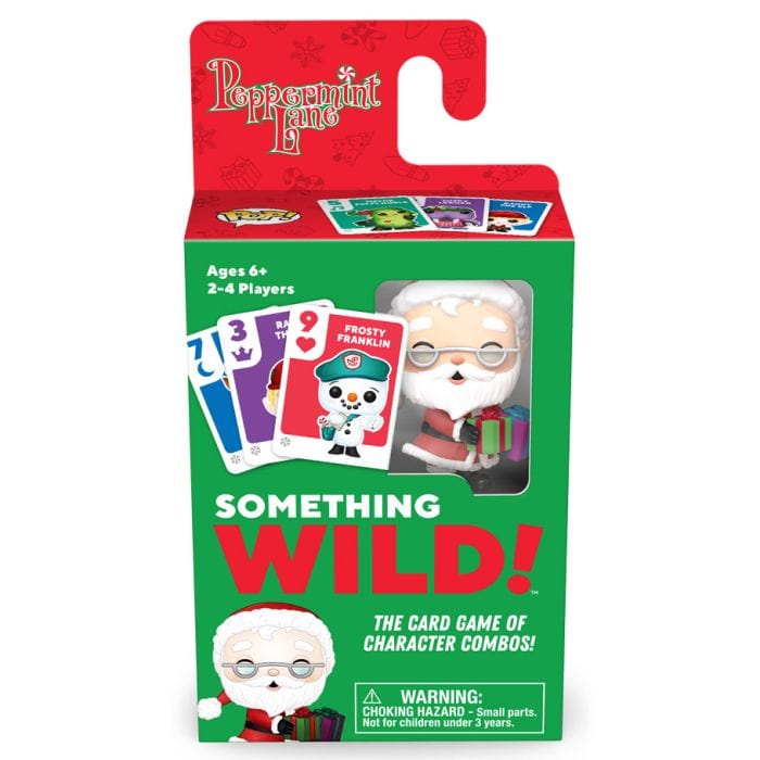 Funko, LLC Non Collectible Card Games Funko Something Wild Card Game: Peppermint Lane: Santa Claus