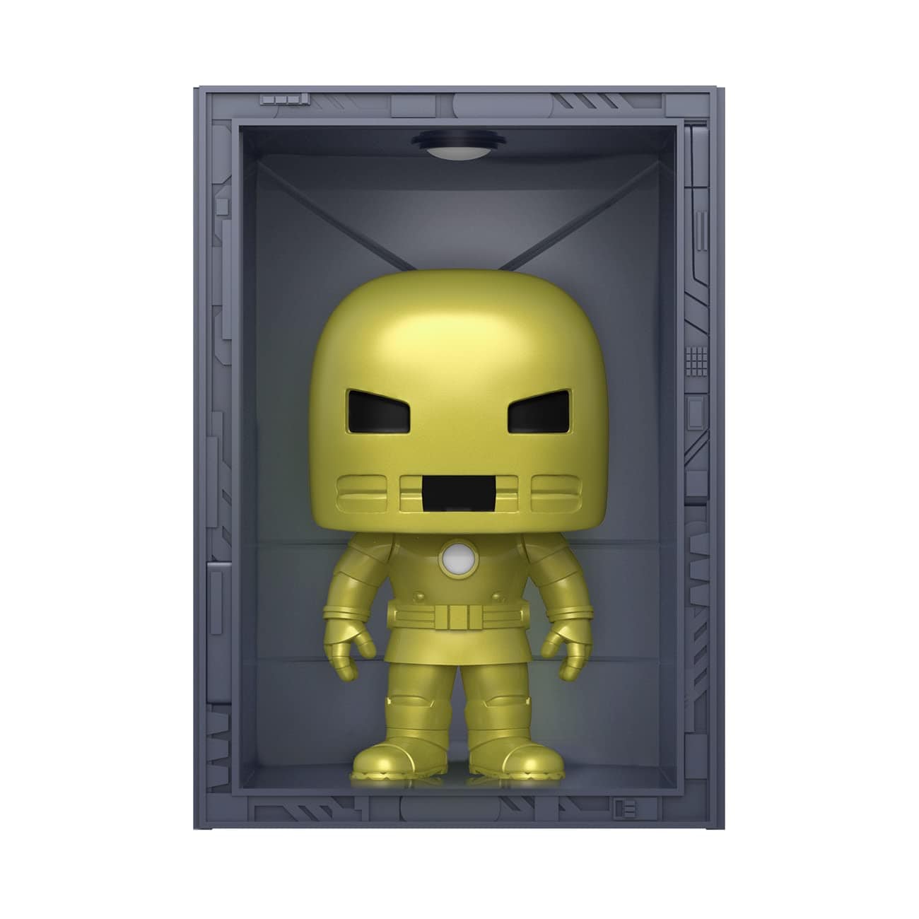 Funko Toys and Collectible Funko POP! Deluxe Marvel Hall Of Armor Iron Man Mdl1 Px Vinyl Figure