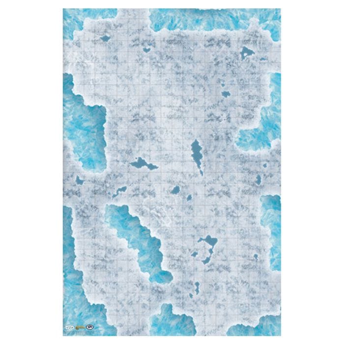 """Gale Force 9 Caverns of Ice Encounter: Map (30"""" x 20"""")""" - Lost City Toys