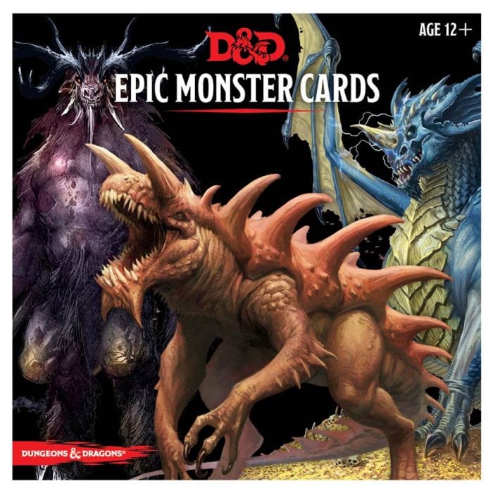 Gale Force 9 D&D 5E: Cards: Epic Monster Cards - Lost City Toys