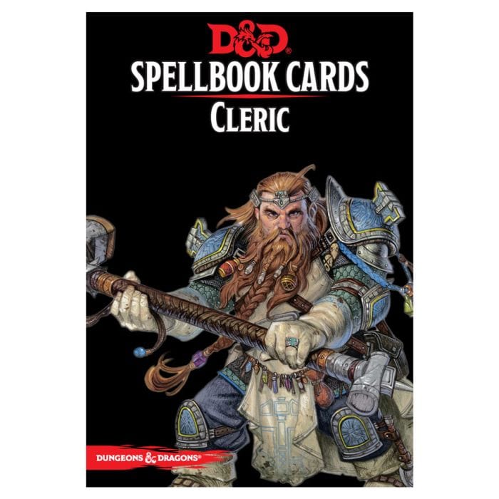 Gale Force 9 D&D 5E: Cards: Spellbook Cards: Cleric Deck - Lost City Toys