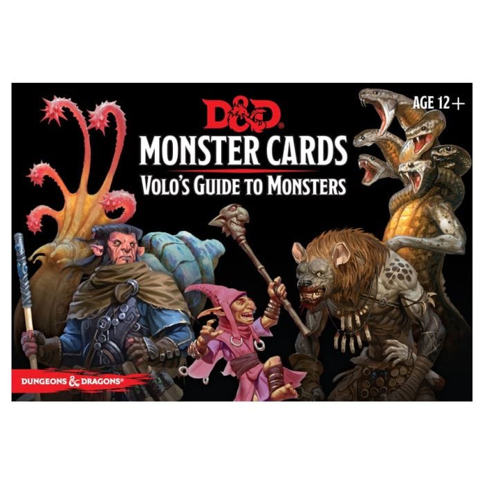 Gale Force 9 D&D 5E: Cards: Volo's Guide to Monsters Deck - Lost City Toys