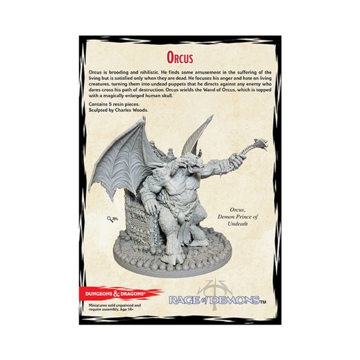 Gale Force 9 D&D: Collector's Series: Rage of Demons: Orcus - Lost City Toys