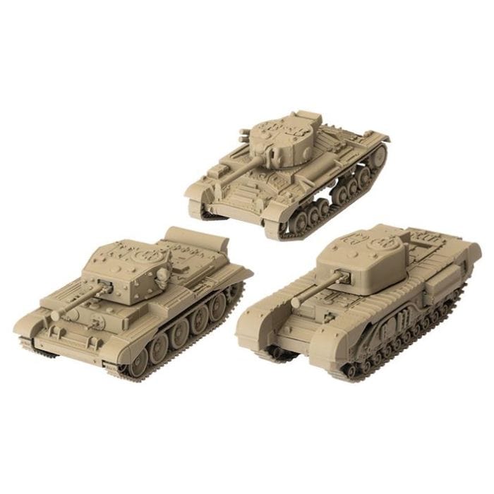 Gale Force 9 Miniatures and Miniature Games Gale Force 9 World of Tanks: U.K.: Tank Platoon