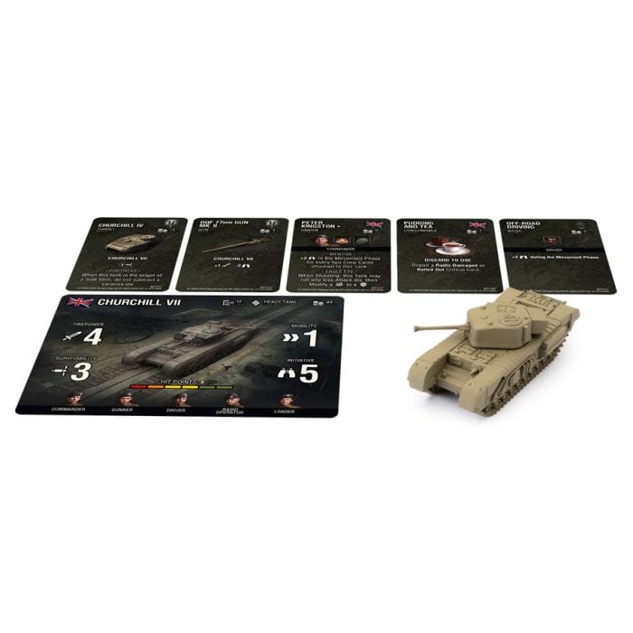 Gale Force 9 Miniatures and Miniature Games Gale Force 9 World of Tanks: W5 British: Churchill VII