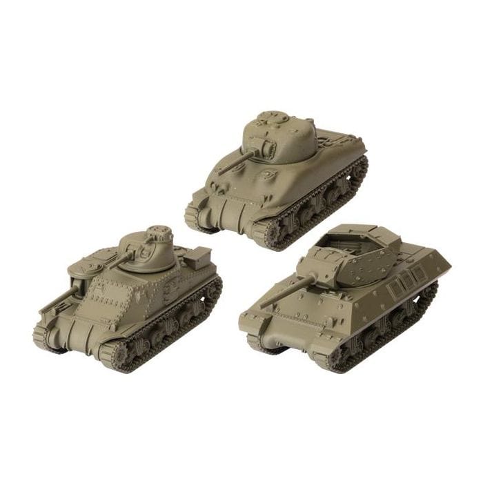 Gale Force 9 World of Tanks: U.S.A.: Tank Platoon - Lost City Toys