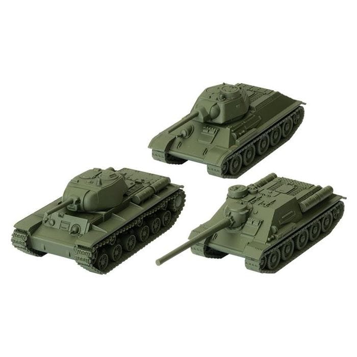 Gale Force 9 World of Tanks: U.S.S.R.: Tank Platoon - Lost City Toys