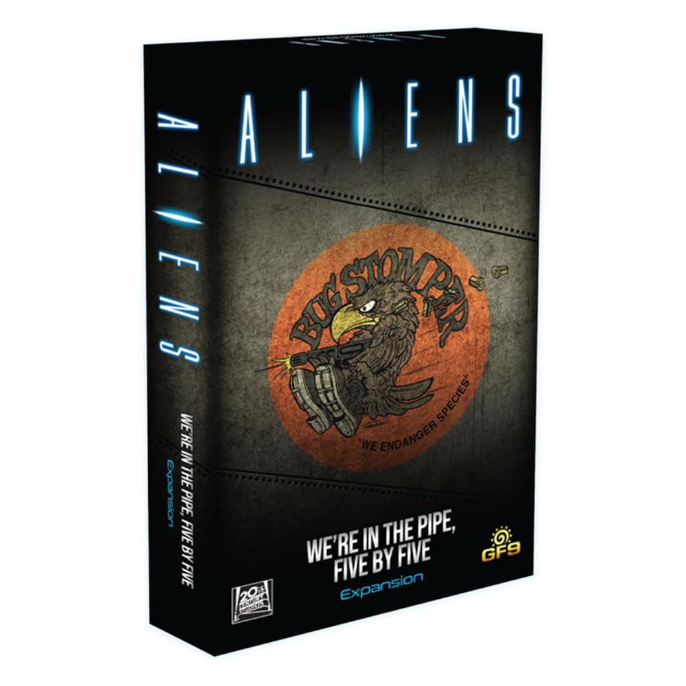 Gale Force Nine Aliens Board Game: We`re in the Pipe, Five by Five Expansion - Lost City Toys