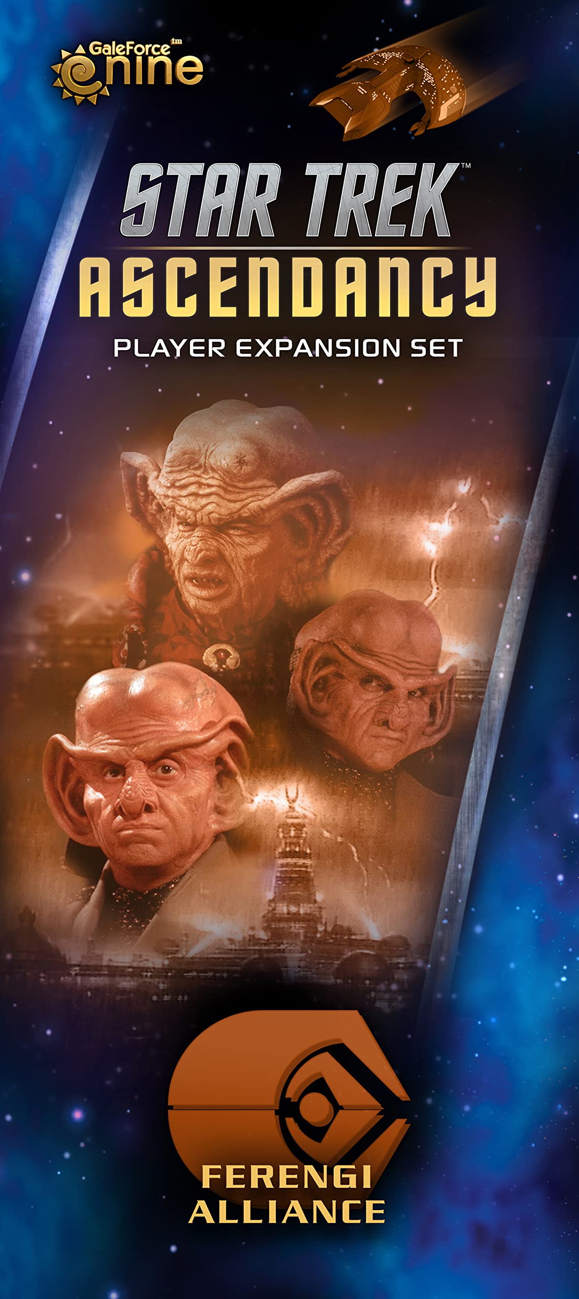 Gale Force Nine Board Games Gale Force Nine Star Trek Ascendancy: Ferengi Alliance Player Expansion Set