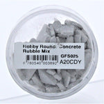 Gale Force Nine Miniatures Tools: Hobby Round Concrete Rubble Mix - Lost City Toys