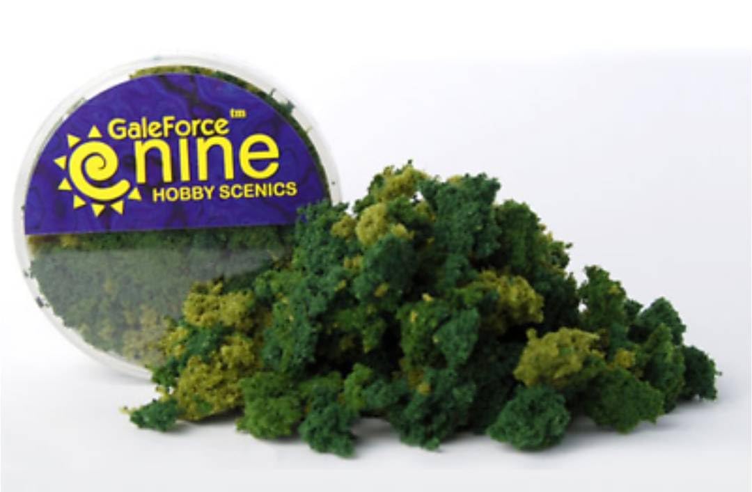 Gale Force Nine Miniatures Tools: Hobby Round Summer 3 Color Clump Foliage Mix - Lost City Toys
