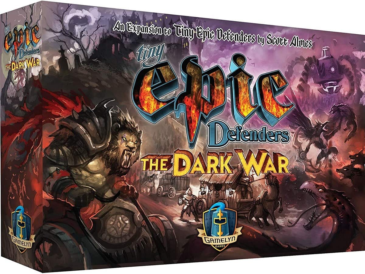 Gamelyn Games Tiny Epic Defenders: The Dark War Expansion - Lost City Toys
