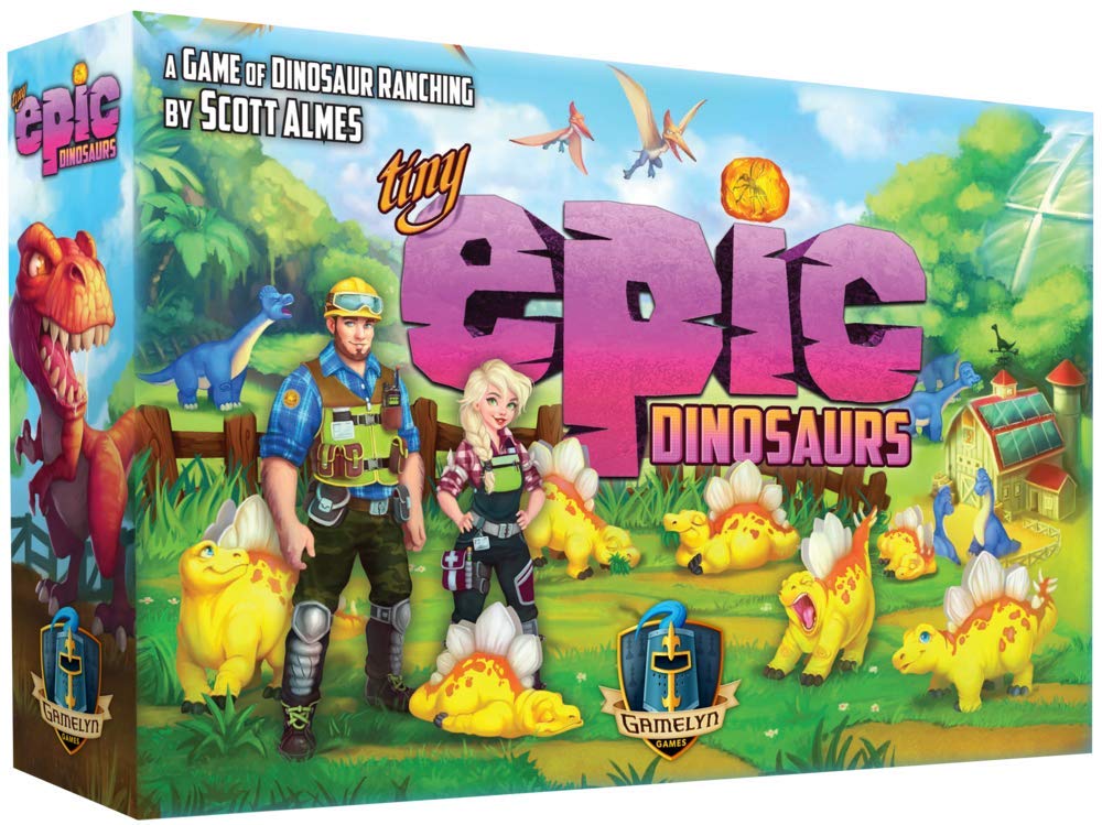 Gamelyn Games Tiny Epic Dinosaurs - Lost City Toys