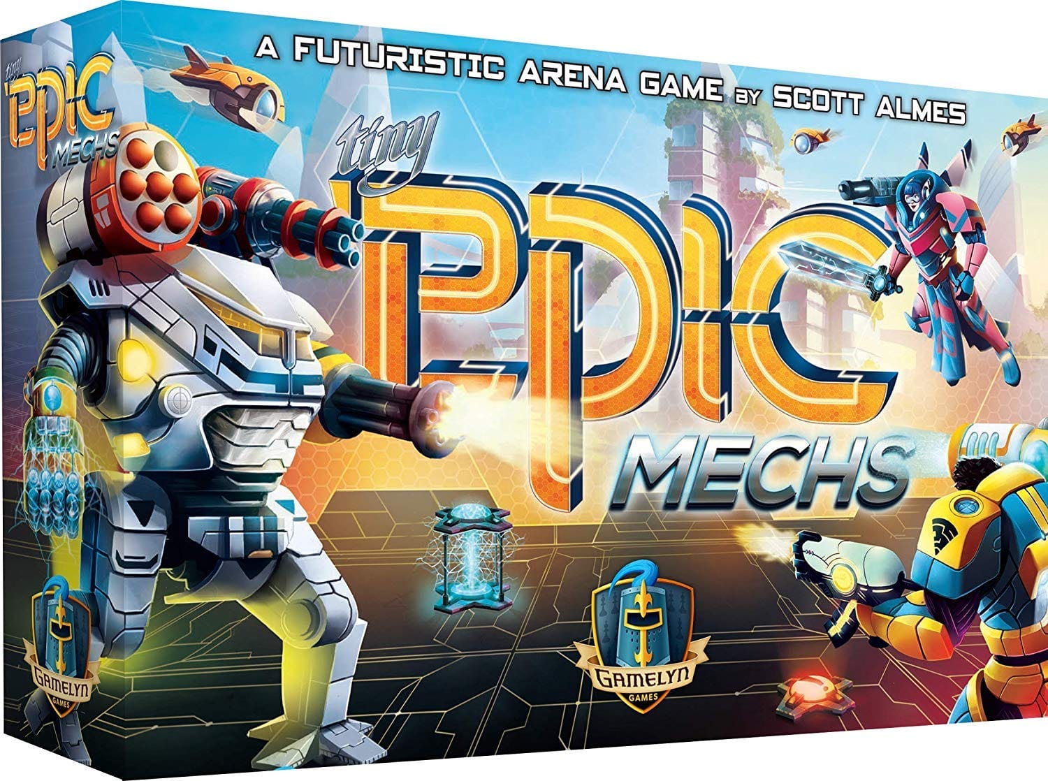 Gamelyn Games Tiny Epic Mechs - Lost City Toys