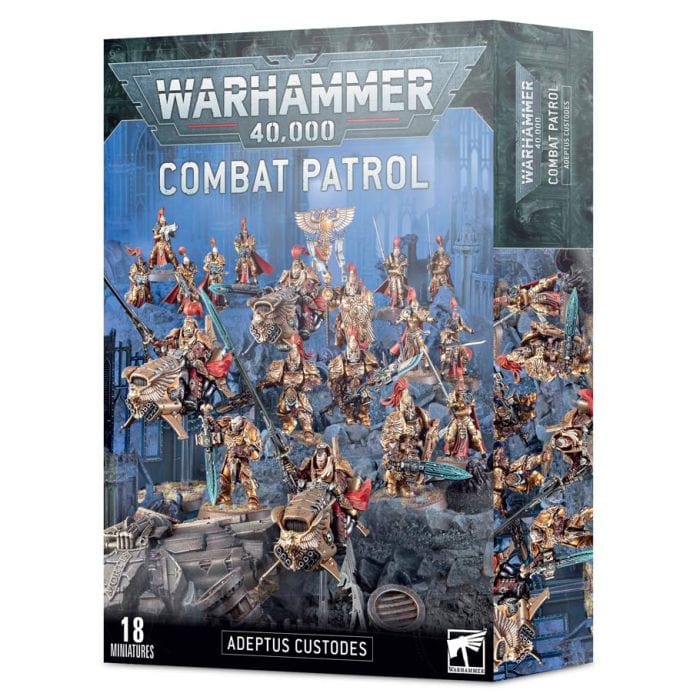 Games Workshop 01 - 18 Warhammer 40,000: Adeptus Custodes: Combat Patrol - Lost City Toys