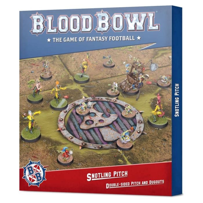 Games Workshop 202 - 03 Blood Bowl: Snotling Team: Pitch & Dugouts - Lost City Toys
