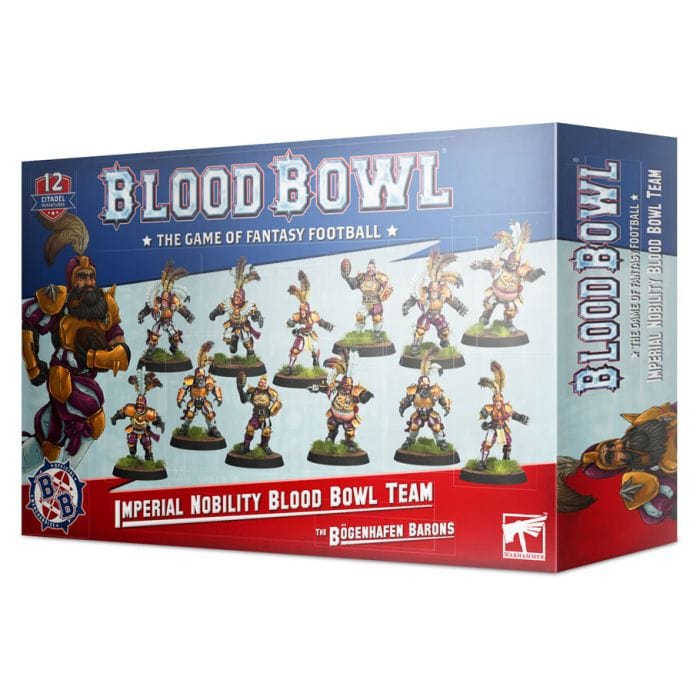 Games Workshop 202 - 13 Blood Bowl: Imperial Nobility Team - Lost City Toys