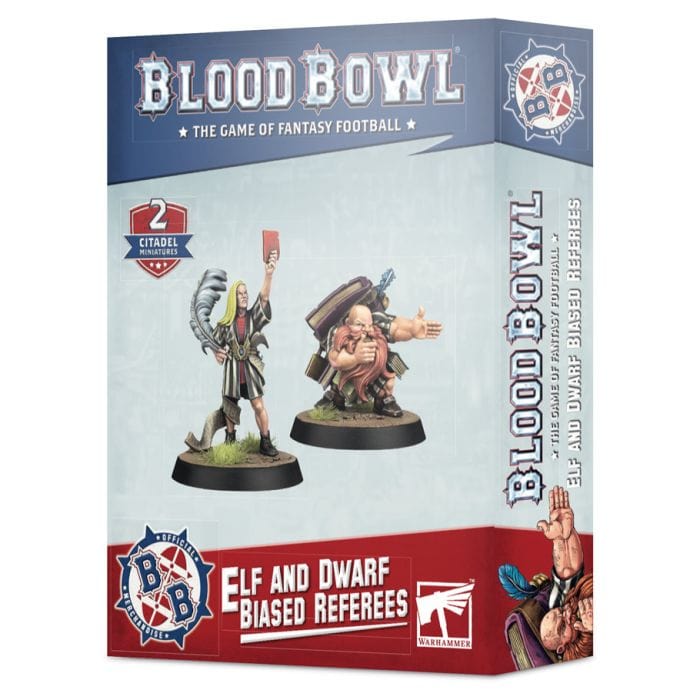 Games Workshop 202 - 16 Blood Bowl: Elf And Dwarf Biased Referees - Lost City Toys