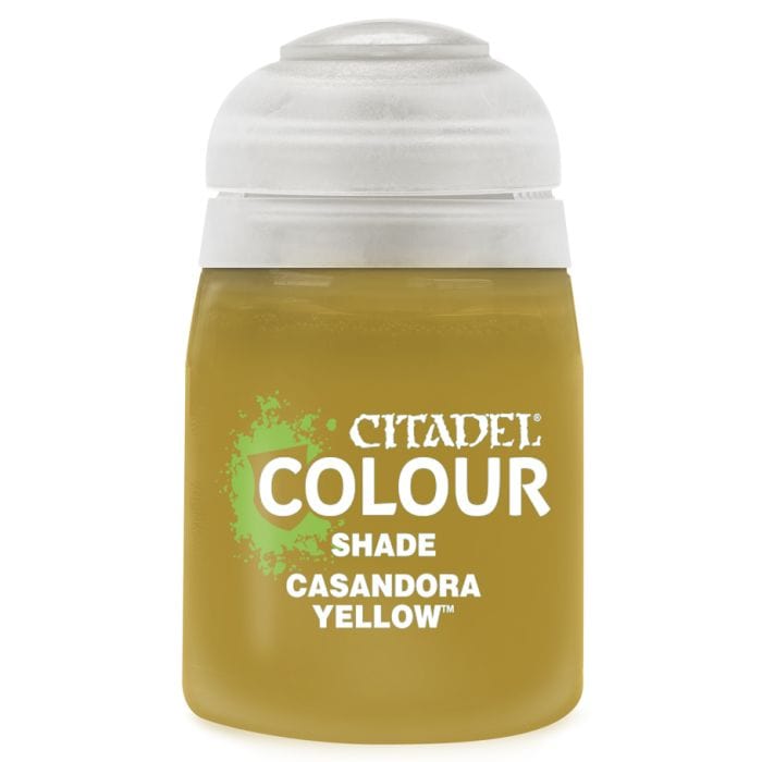 Games Workshop 24 - 18 Shade: Casandora Yellow 18ml - Lost City Toys