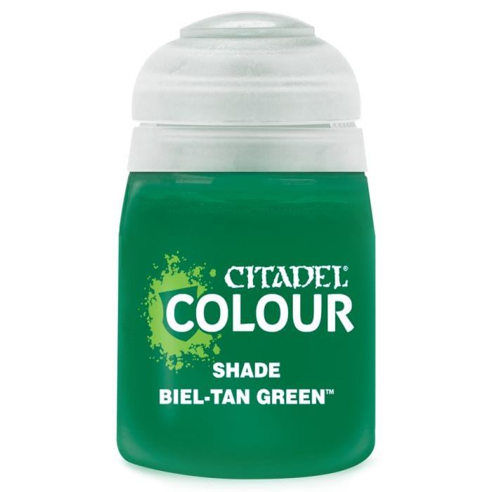 Games Workshop 24 - 19 Shade: Biel Tan Green 18ml - Lost City Toys