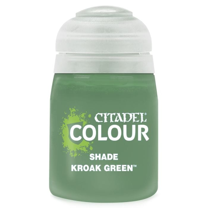 Games Workshop 24 - 29 Shade: Kroak Green 18ml - Lost City Toys