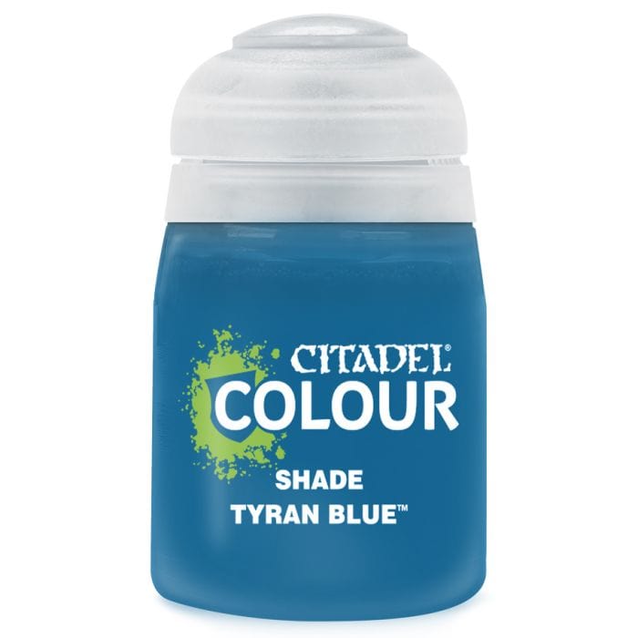 Games Workshop 24 - 33 Shade: Tyran Blue 18ml - Lost City Toys