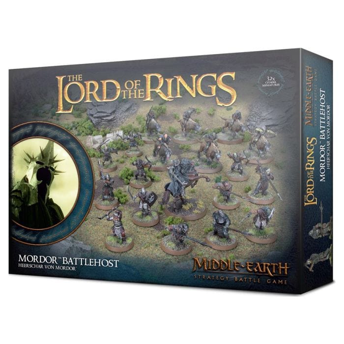 Games Workshop 30 - 73 Lord of the Rings: Mordor Battlehost - Lost City Toys