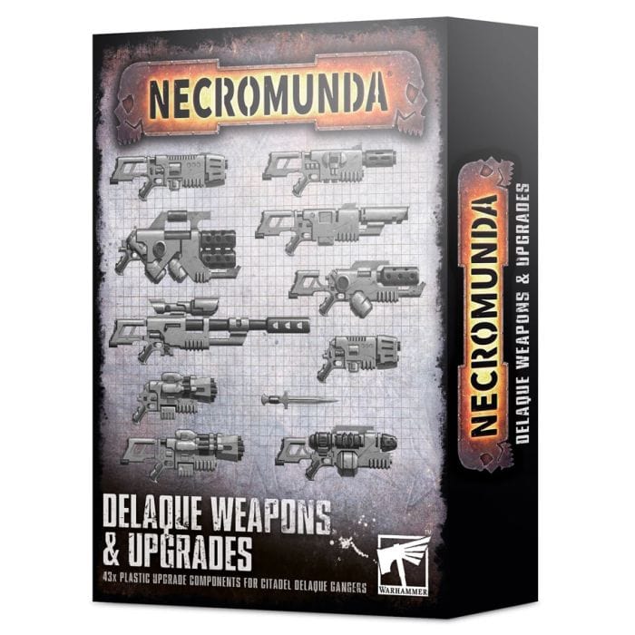 Games Workshop 300 - 83 Necromunda: Delaque: Weapons & Upgrades - Lost City Toys