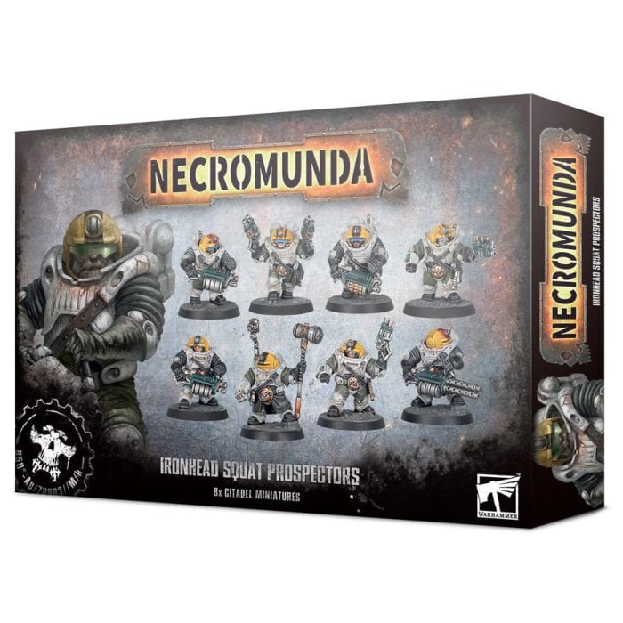 Games Workshop 301 - 01 Warhammer 40,000: Necromunda: Ironhead Squat: Prospectors - Lost City Toys