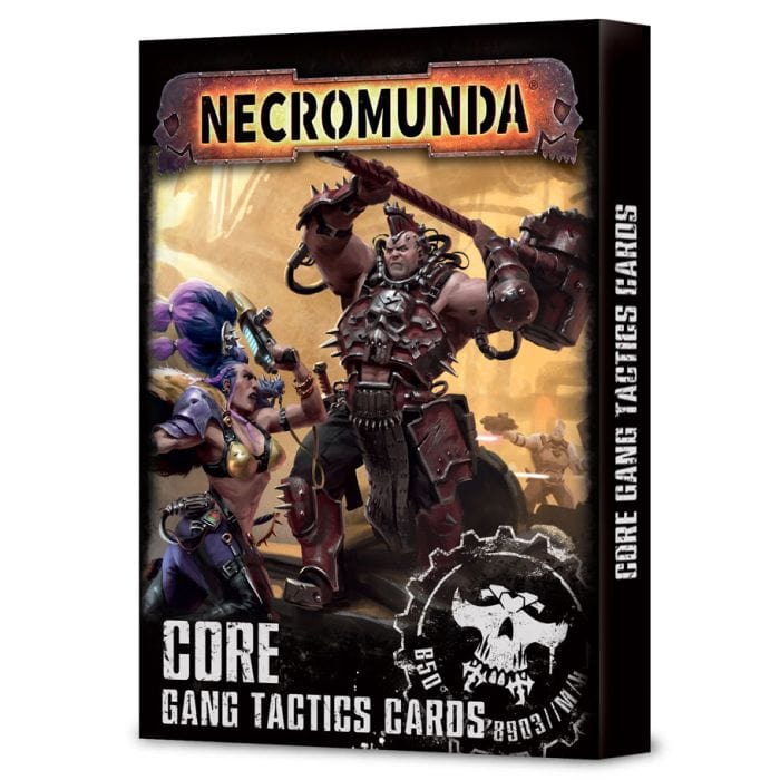 Games Workshop 301 - 19 Necromunda: Core Gang Tactics Cards - Lost City Toys
