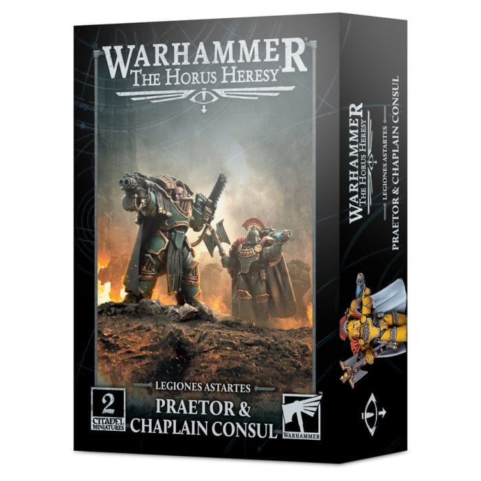 Games Workshop 31 - 08 Horus Heresy: Legiones Astartes: Praetor & Chaplain Consul - Lost City Toys