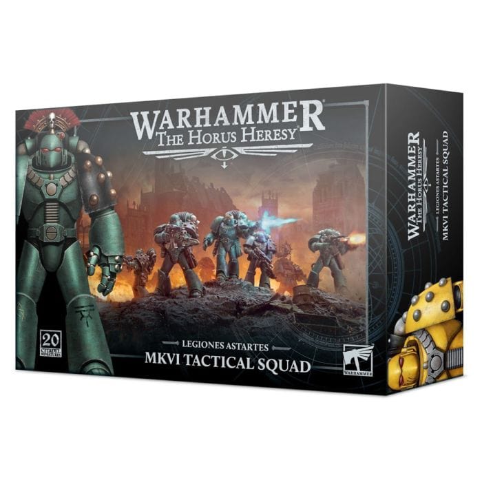 Games Workshop 31 - 23 Horus Heresy: Legiones Astartes: MKVI Tactical Squad - Lost City Toys