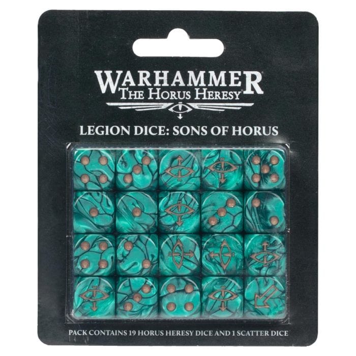 Games Workshop 31 - 53 Horus Heresy: Legion Dice: Sons of Horus - Lost City Toys