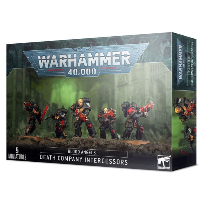 Games Workshop 41 - 22 Warhammer 40,000: Blood Angels: Death Company Intercessors - Lost City Toys