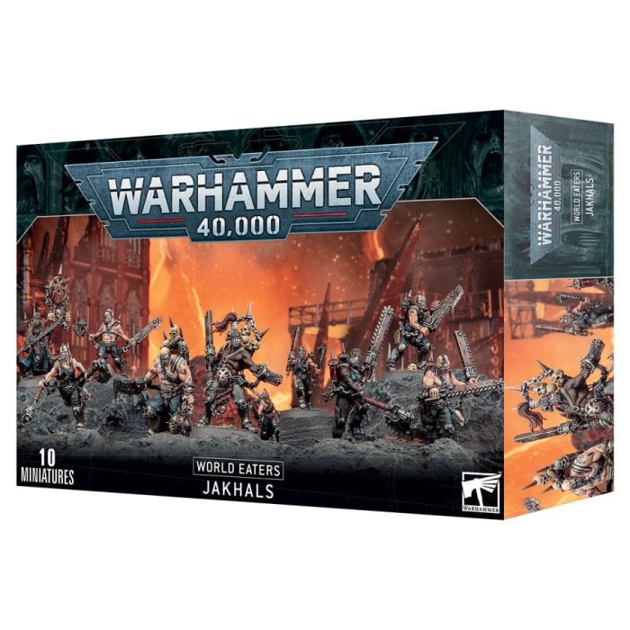 Games Workshop 43 - 57 Warhammer 40,000: World Eaters: Jakhals - Lost City Toys