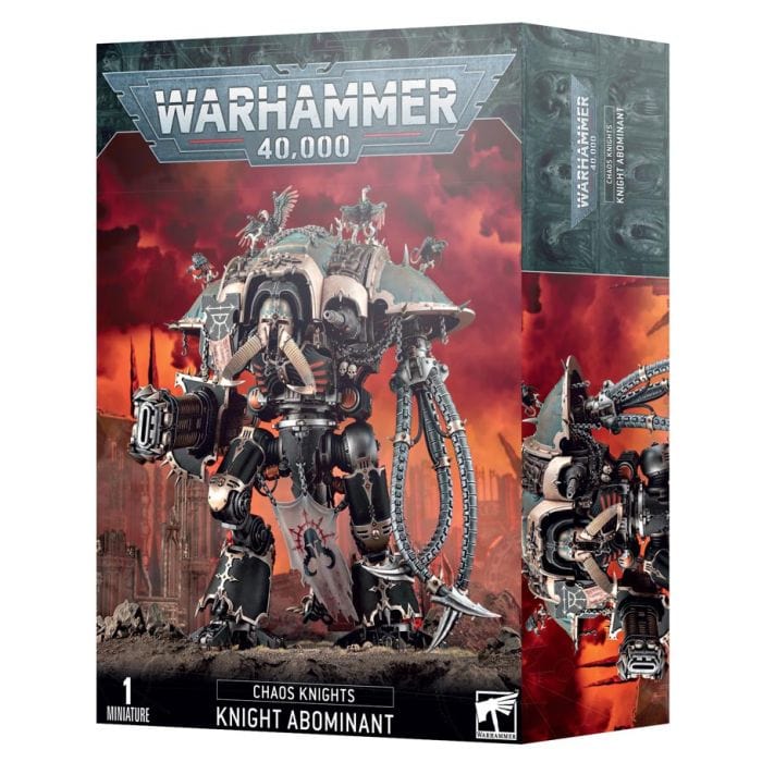 Games Workshop 43 - 63 Warhammer 40,000: Chaos Knights: Knight Abominant - Lost City Toys