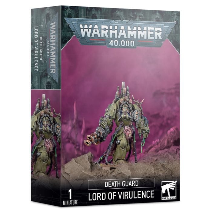 Games Workshop 43 - 77 Warhammer 40,000: Death Guard: Lord of Virulence - Lost City Toys