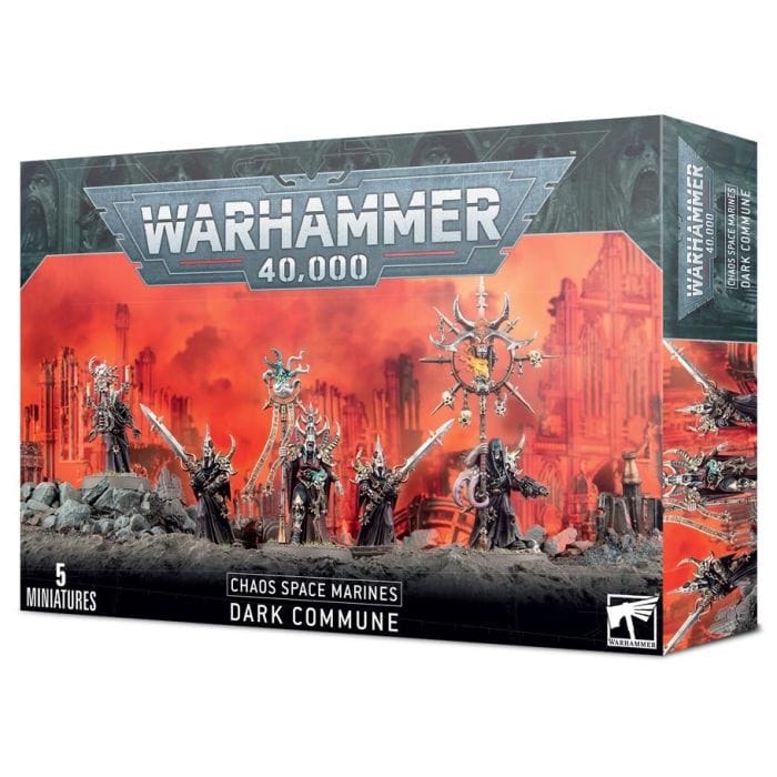 Games Workshop 43 - 87 Warhammer 40,000: Chaos Space Marines: Dark Commune - Lost City Toys