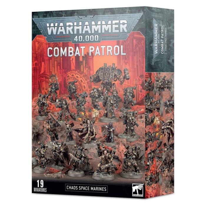 Games Workshop 43 - 89 Warhammer 40,000: Chaos Space Marines: Combat Patrol - Lost City Toys