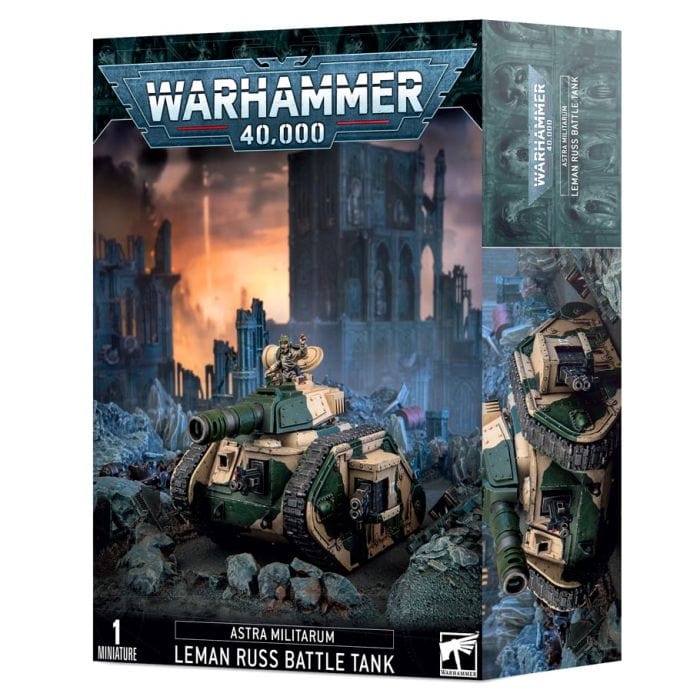 Games Workshop 47 - 06 Warhammer 40,000: Astra Militarum: Leman Russ Battle Tank - Lost City Toys