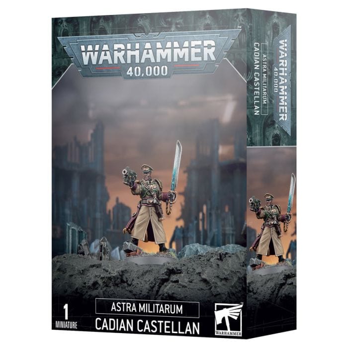 Games Workshop 47 - 34 Warhammer 40,000: Astra Militarum: Cadian Castellan - Lost City Toys