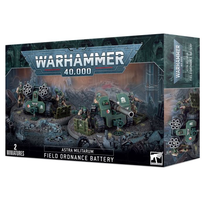 Games Workshop 47 - 41 Warhammer 40,000: Astra Militarum: Field Ordnance Battery - Lost City Toys