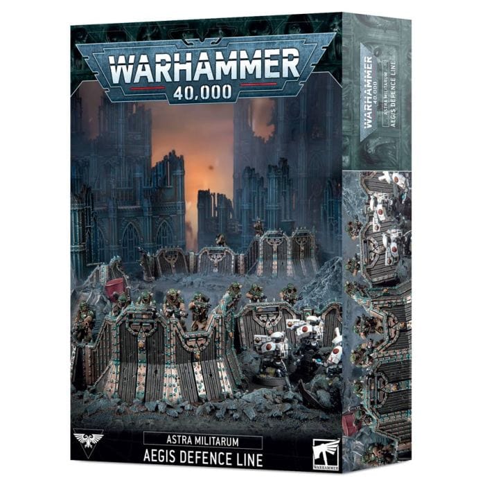 Games Workshop 47 - 69 Warhammer 40,000: Astra Militarum: Aegis Defence Line - Lost City Toys