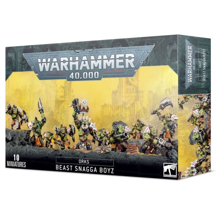 Games Workshop 50 - 51 Warhammer 40,000: Orks: Beast Snagga Boyz - Lost City Toys