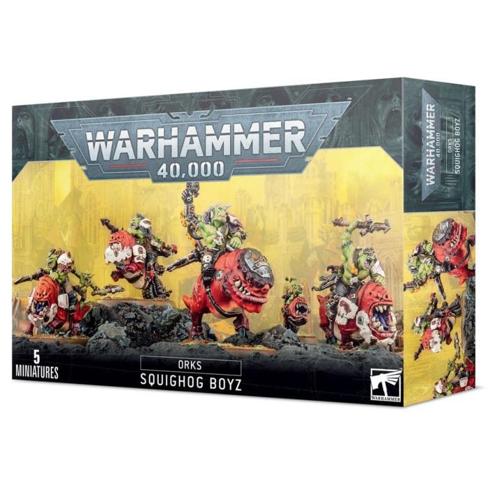 Games Workshop 50 - 54 Warhammer 40,000: Orks: Squighog Boyz - Lost City Toys